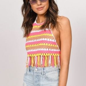 Tobi Crochet Top